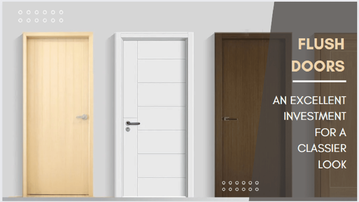 Flush Doors – An Excellent Investment for a Classier Look - Shreeji  Woodcraft